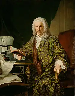 Portrait de Marc de Villiers  (1671-1762), Secrétaire du roi Louis XV.