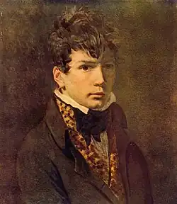 Jacques-Louis David, Portrait de Georges Rouget (1800)