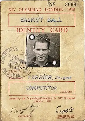 Image illustrative de l’article Jacques Perrier (basket-ball)