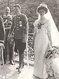 Jacques de Bourbon au mariage de Charles de Habsbourg-Lorraine et Zita de Bourbon-Parme, 13 juin 1911.
