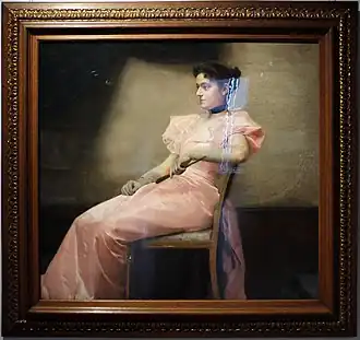 Portrait de Mademoiselle Hélène de Burlet, 1894, Bruxelles, musée Fin de siècle.