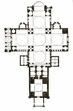 Plan de la cathédrale Saint-Front.