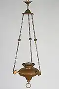 Le "Yahrzeitlicht" de Lengnau dans le canton d'Aargau (Suisse), datant de 1830, est désormais conservé au Musée juif de Suisse.