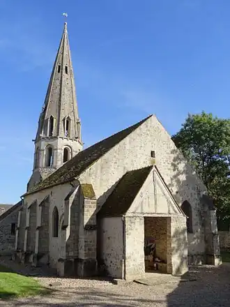 Vue depuis le nord-ouest.