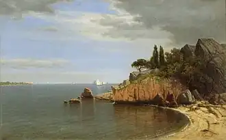 Inside Eastern Point, Gloucester Bay, 1871, Musée d'Art du comté de Los Angeles