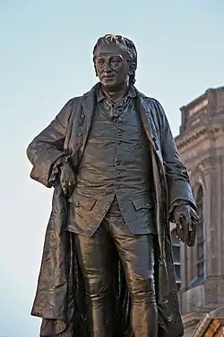 Auguste Bartholdi, statue de Denis Diderot, Langres.