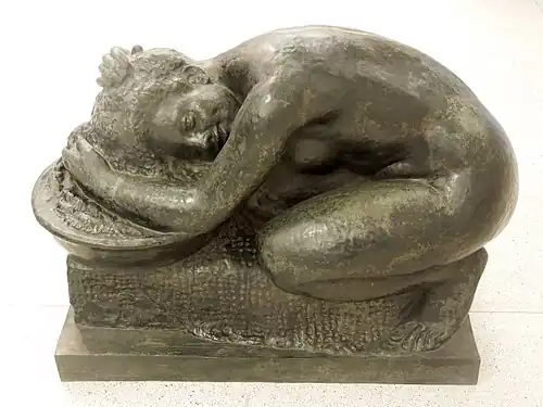 Jan Štursa, Se laver les cheveux, 1908