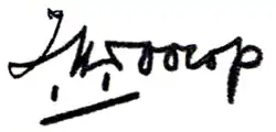 signature de Jan Toorop