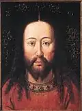 Portrait du Christ, huile sur panneau, 1440, Jan van Eyck