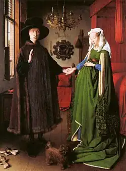 Jan van Eyck, Les Époux Arnolfini, 1434.