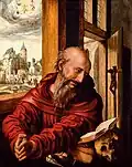 Jan Sanders van Hemessen, Saint Jérôme, h/p, XVIe siècle