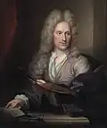 Portrait de Jan van Huysum, v. 1720
