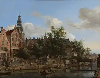Oudezijds Voorburgwal, Amsterdam(v.1670), Mauritshuis