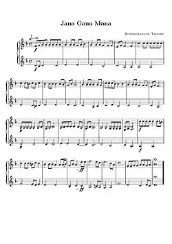 Image illustrative de l’article Jana Gana Mana