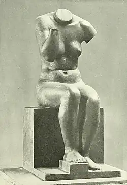 Torse de femme, bronze, localisation inconnue.