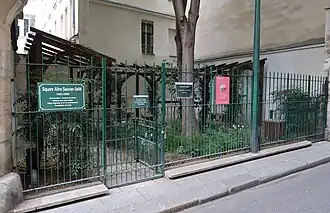 Le jardin Alice-Saunier-Seïté