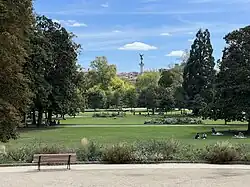 Vue sur la colonne des Girondins.