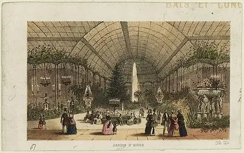 Vue du Jardin d'Hiver.