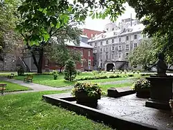 Vue du jardin en 2017