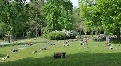 Jardin du souvenir, cimetière de la Madeleine, Amiens 2025