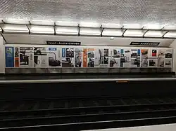 Frise chronologique dédiée à la marque Citroën.