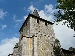 Le clocher de l'église Saint-Étienne.