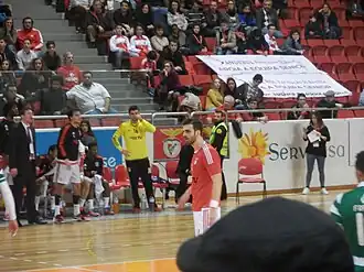 Javier Borragánavec le Benfica en 2016