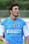 Javier Zanetti, footballeur.