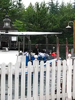 Embarcation à Universal Studios Japan.