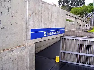 Image illustrative de l’article Jardim São Paulo-Ayrton Senna (métro de São Paulo)