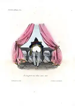 Lithographie coloriée.