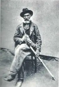 Portrait de Jean-Antoine Carrel, vers 1890.