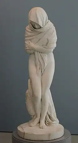 La Frileuse (1783), marbre, Montpellier, musée Fabre.