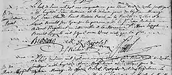 Acte de baptême de Jean Antoine Panet. 8 juin 1751. Paroisse Notre-Dame-de-Québec de la ville de Québec.