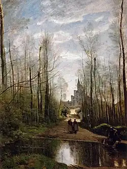 L’Église de Marissel, près de Beauvais, 1866Musée du Louvre, Paris