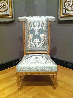 Chaise voyeuse (1787), musée des beaux-arts de Boston.