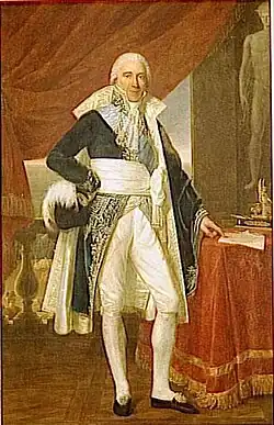 Henri-François Riesener, Jean-Baptiste Collin, comte de Sussy, 1813, château de Versailles.