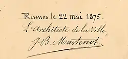 signature de Jean-Baptiste Martenot