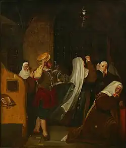 Jean-Claude Barat, L'Arrivée de Ver-Vert à Nantes (1846).