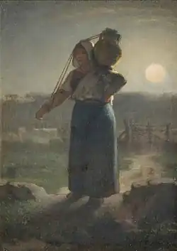Une laitière (France),Jean-François Millet, vers 1853.Barber Institute of Fine Arts, Birmingham.