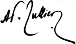 signature de Jean-Lucien-Adolphe Jullien