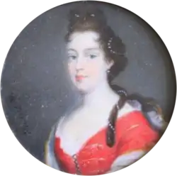 Portrait en buste d'Élisabeth-Charlotte d'Orléans, dite Mademoiselle