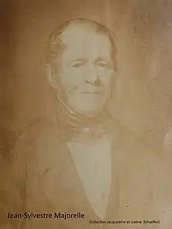 Portrait photo ancien du père d’Auguste Majorelle, Jean-Sylvestre Majorelle.