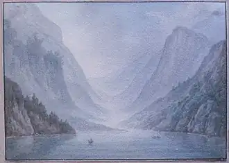 Paysage de montagne.