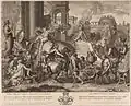 Entrée triomphale d'Alexandre dans Babylone, d'après Charles Le Brun