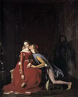 Jean-Auguste-Dominique Ingres, Paolo et Francesca, 1819