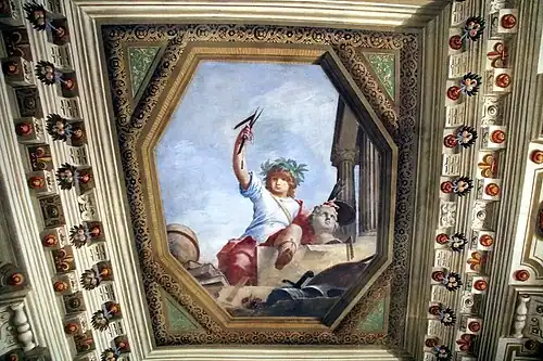 Le Génie qui protège les Arts.