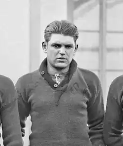 Photo portrait du sélectionneur de l'équipe de France Jean Duhau.