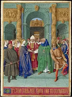 Le mariage de la Vierge, Jean Fouquet.
