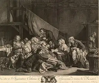 Le Paralytique et ses enfants,